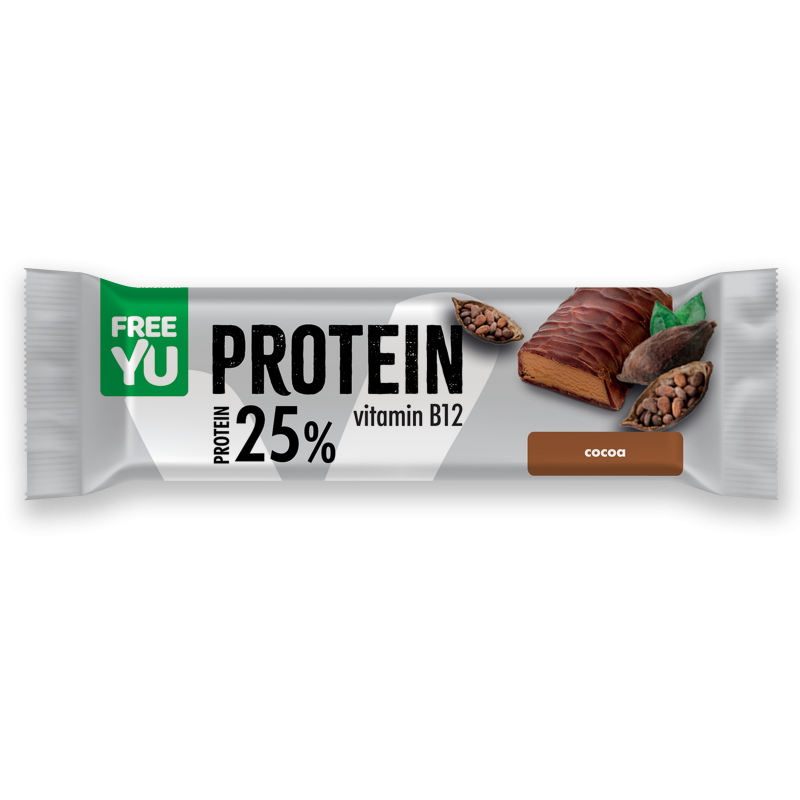 FREE YU PROTEIN BAR COCOA 25%