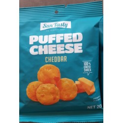 SUN TASTY - PUFFED CHEESE CHEDDAR 24/20GR