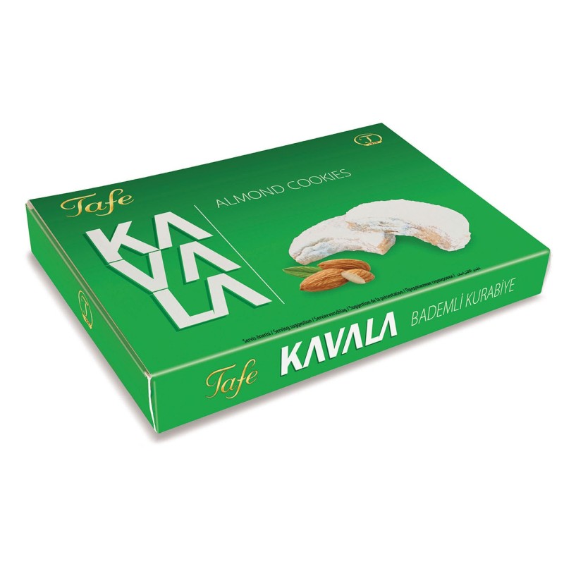 TAFE KAVALA ALMOND COOKIES 12/180GR