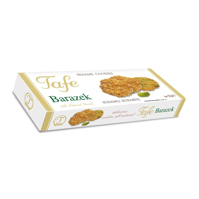 TAFE SESAME COOKIES BARAZEK  24/55GR