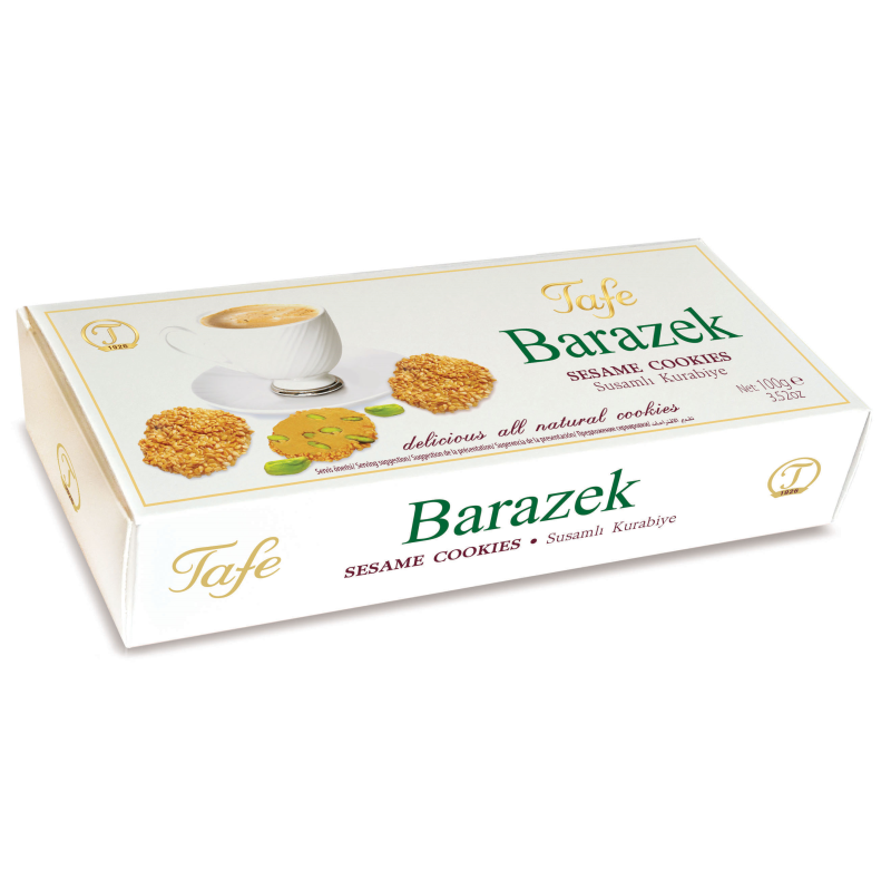 TAFE SESAME COOKIES BARAZEK BOX 20/100GR