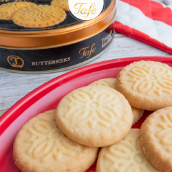 TAFE PURE BUTTER COOKIES TIN 12/320GR